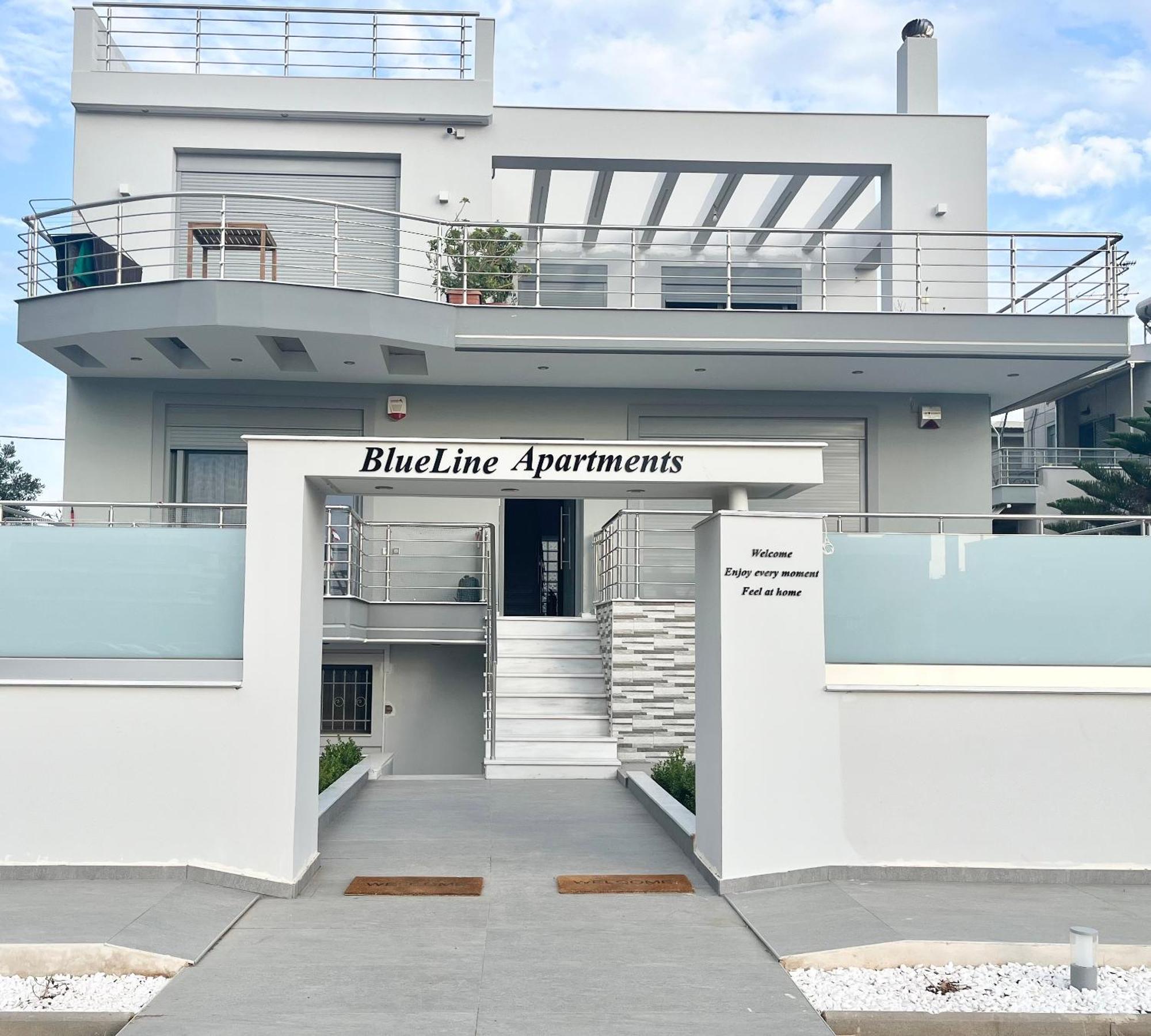 Blueline Apartment 3 Loutraki  Bagian luar foto